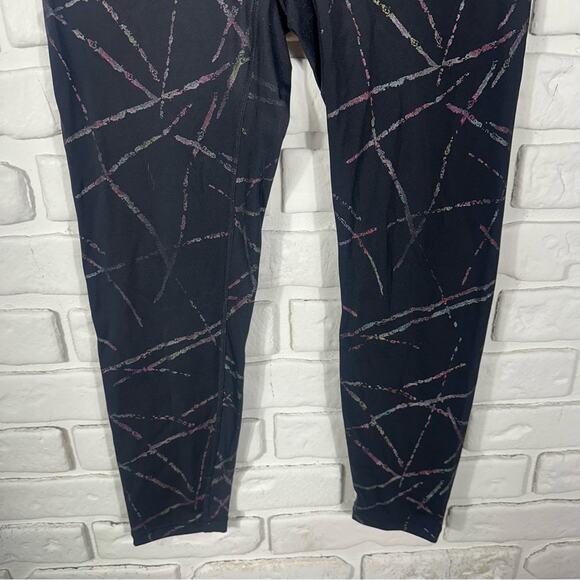 Zyia Active Abstract Hi Rise 7/8 Athletic Leggings Size 6 - Picture 8 of 14